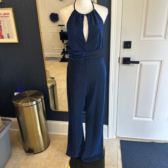 Blue Jumpsuit - Picture 1 of 4